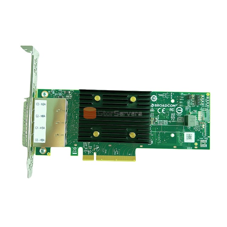 LSI 9500-16e 05-50075-00 sas+sata+nvme HBA card 12gb/s sff8644