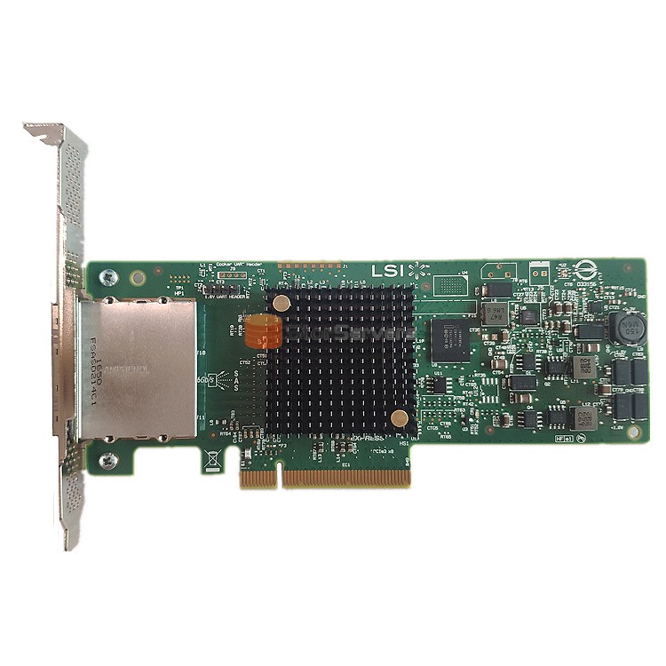 LSI 9207-8e HBA card LSI00300 sas expander Host Bus Adapter mini sas sff8088