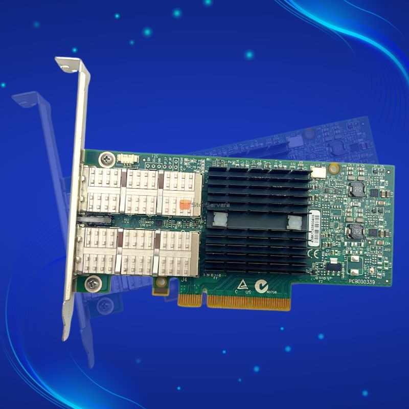 Network Card MCX354A-FCBT PCIe 3.0 x8 2-port Eth40G/IB56G Ethernet Server Adapter