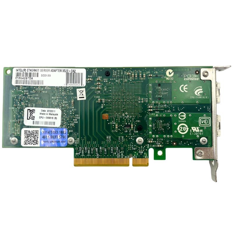 Original Network Adapter X520-DA2 82599 Ethernet Converged controller