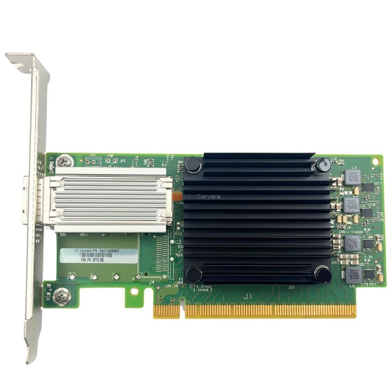 Network Adapter Card MCX515A-CCAT-C11 PCIe 3.0 x16 1-port 100G QSFP28 In stock