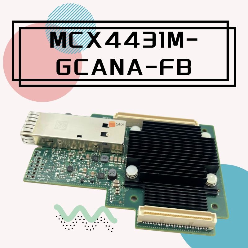 Network Adapter MCX4431M-GCANA-FB OCP2.0 PCIe 3.0 x8 1-port 50G QSFP28 In stock