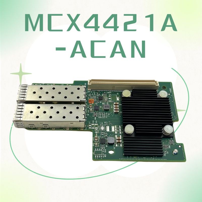 Network Adapter Card MCX4421A-ACAN OCP2.0 PCIe 3.0 x8 2-port 25G SFP28 In stock