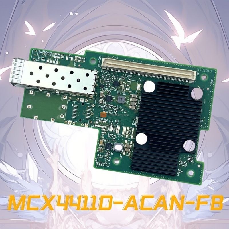 Network Adapter Card MCX4411D-ACAN-FB OCP 2.0 PCIe 3.0 x8 1-port 25G SFP28 In stock