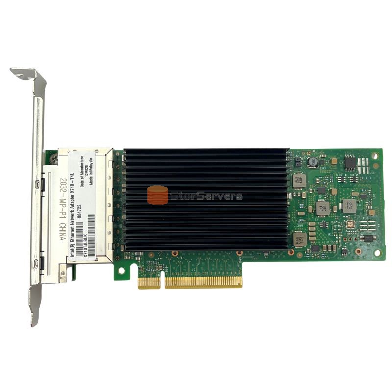 Ethernet Network Interface Card X710-T4L（X710T4LBLK）10GbE Adapter Card